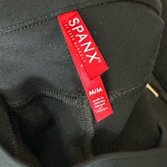 Spanx The Perfect Pant Ankle 4-Pocket Black Size Medium - Picture 2 of 6